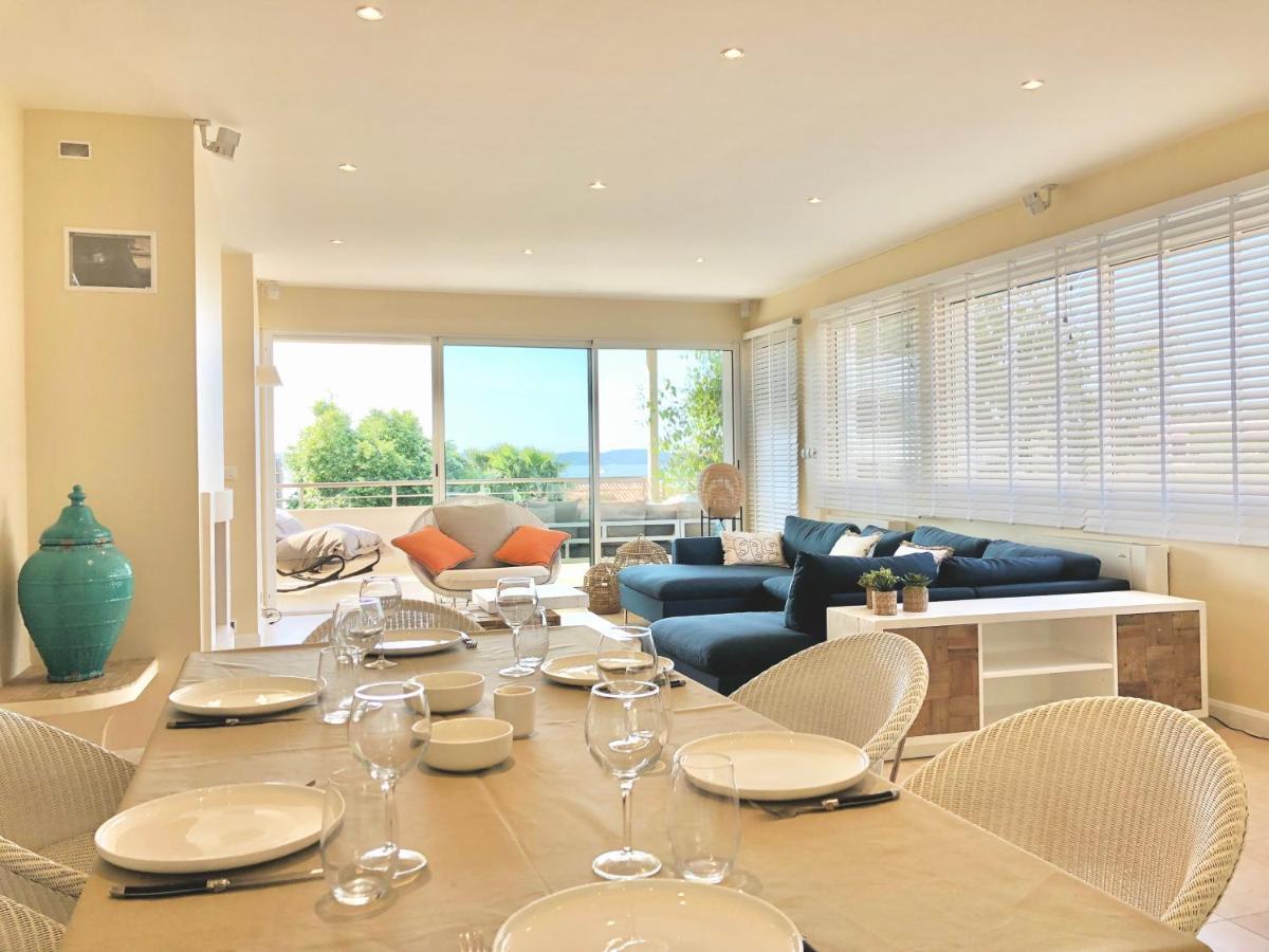 Villa Montfleuri, Vieille Ville A Pieds, Vue Mer, Piscine, 8 Pers Sainte-Maxime Exterior photo