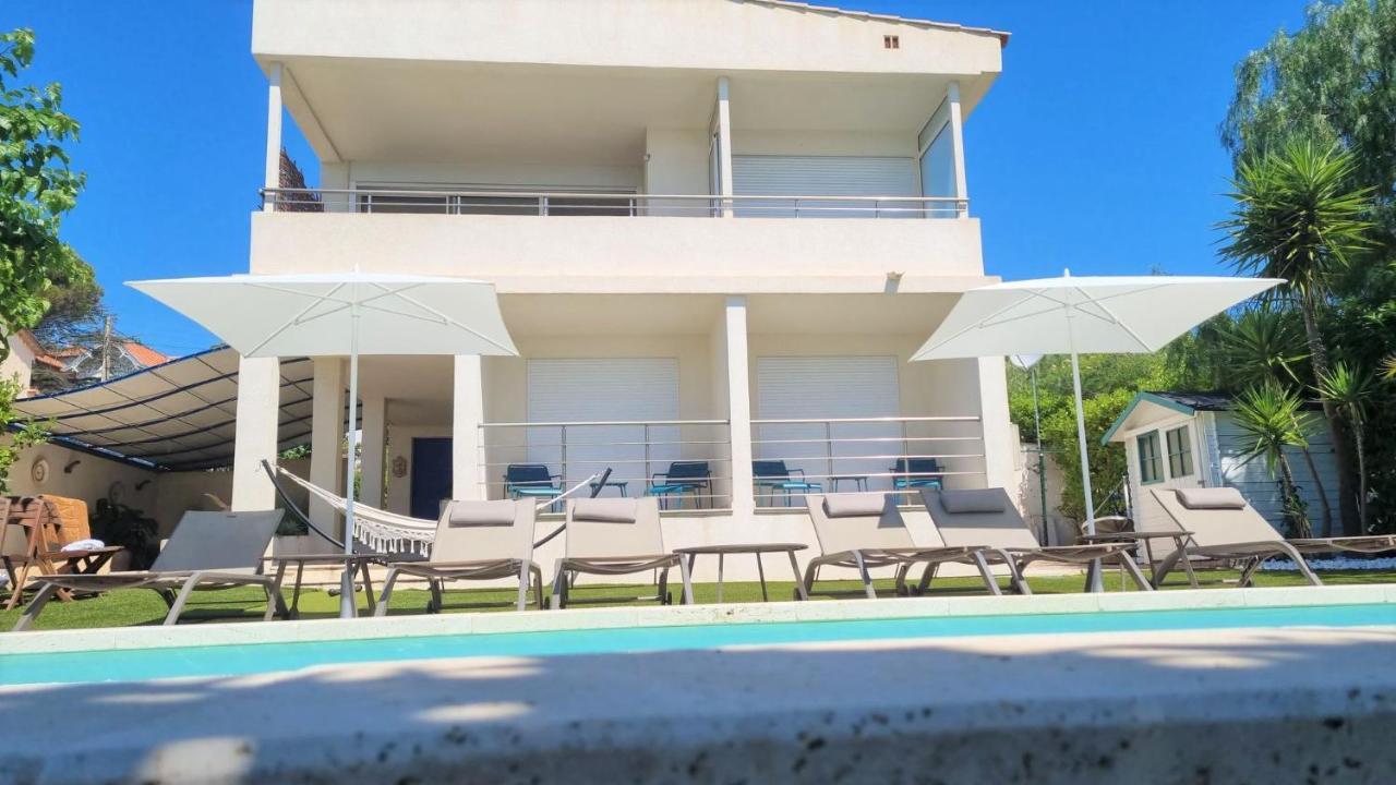 Villa Montfleuri, Vieille Ville A Pieds, Vue Mer, Piscine, 8 Pers Sainte-Maxime Exterior photo