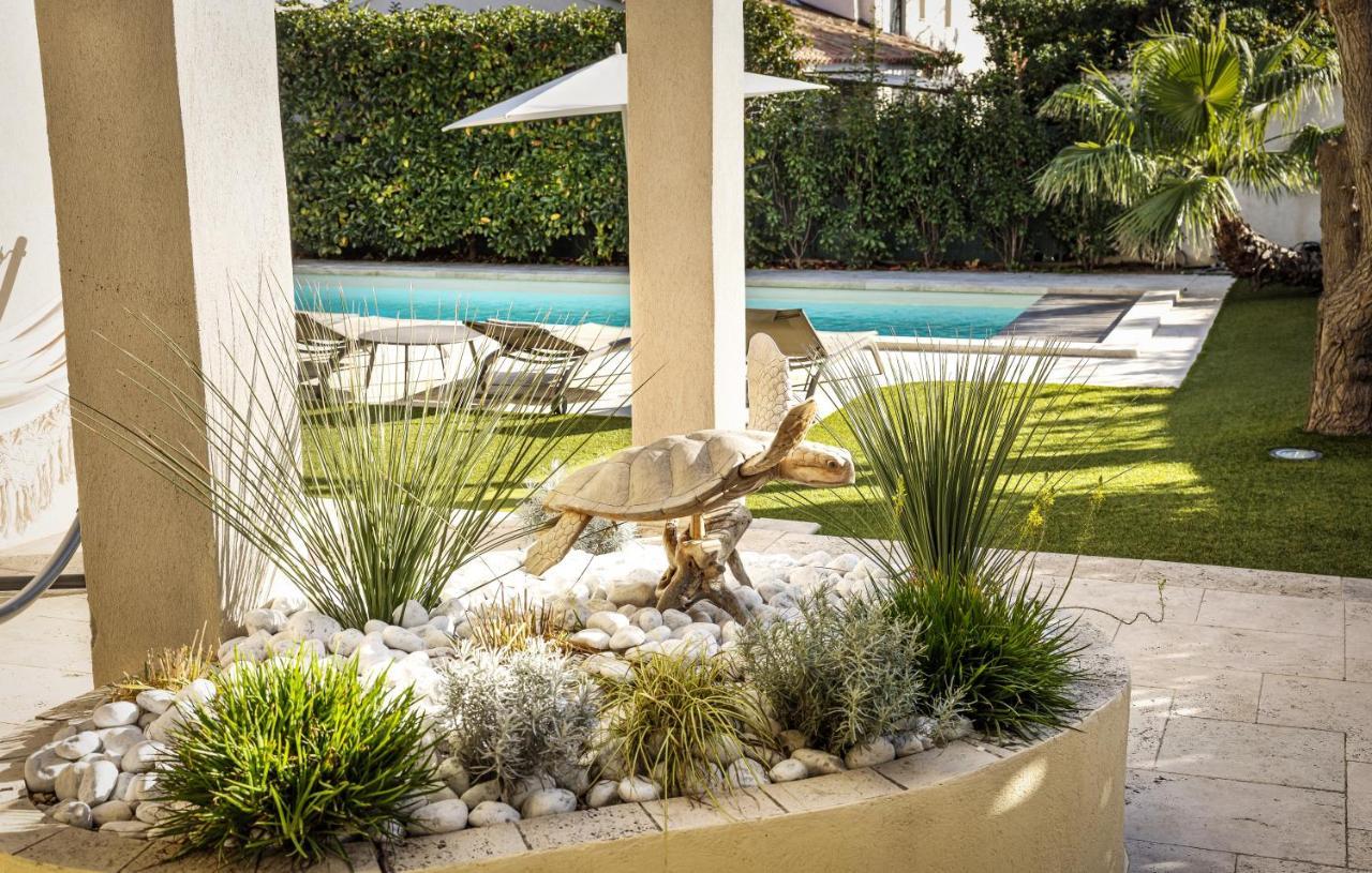 Villa Montfleuri, Vieille Ville A Pieds, Vue Mer, Piscine, 8 Pers Sainte-Maxime Exterior photo