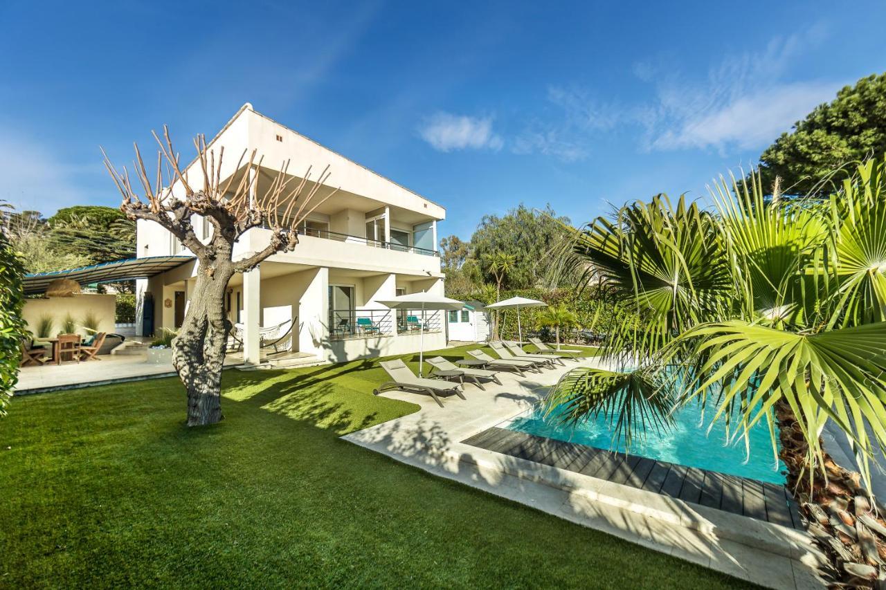 Villa Montfleuri, Vieille Ville A Pieds, Vue Mer, Piscine, 8 Pers Sainte-Maxime Exterior photo